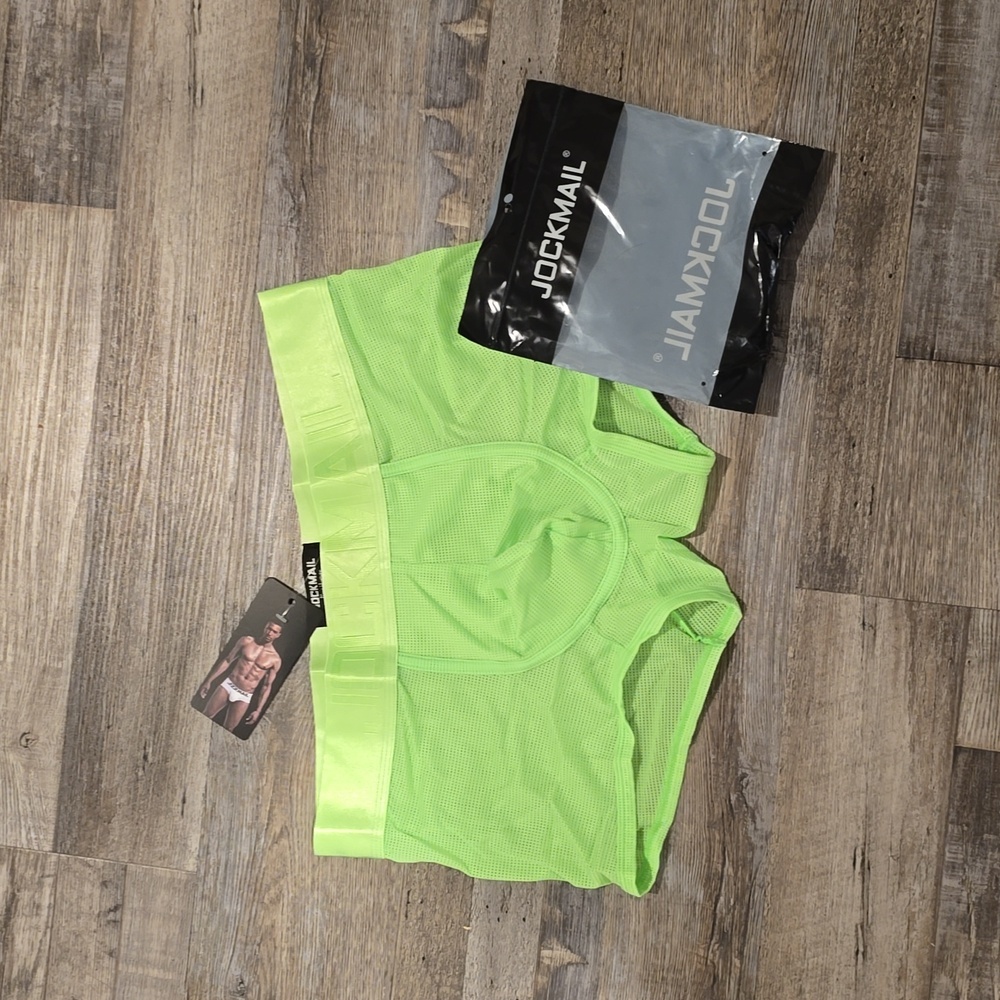 Jockmail Men's Mesh Boxer Trunk‎ Underwear New Size XL​